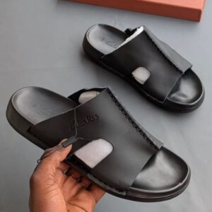 Clarks Black Open Shoes