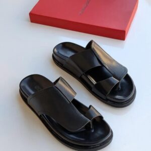 Ecco Black Open Shoes