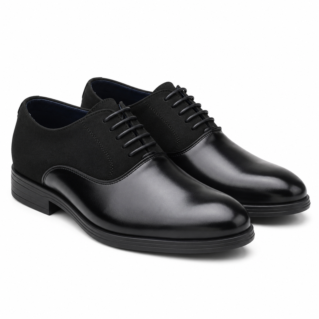 Men's Leather Laced Formal Shoes - Image 2